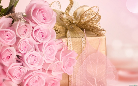 Happy Birthday Helen - roses, beautiful, photography, present, beauty, romance, love, pink, birthday, pink rose, rose, gift