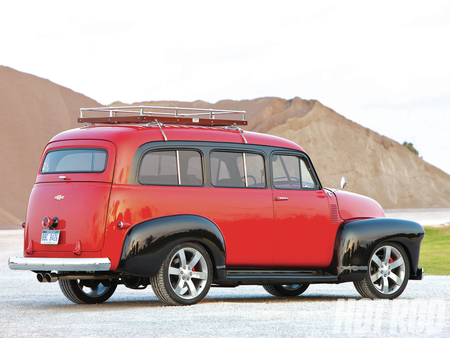 75 Years Of Suburban - black fenders, chevy, gm, red