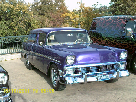 NICE CAR - classic, nice, purple, old