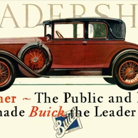 1927 Vintage Buick ad