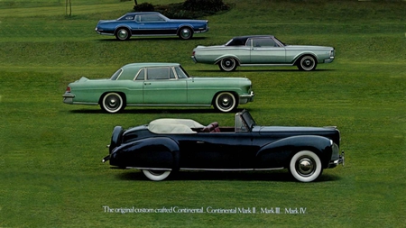 Lincoln line of Marks - wallpaper, autos, vintage, lincoln, cars, advertising