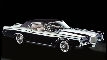 1968 Lincoln Continental - continental, wallpaper, autos, vintage, lincoln, cars