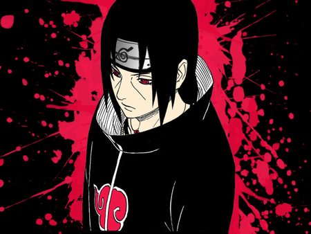 Itachi Uchiha - ninja, akatsuki, of, stongest