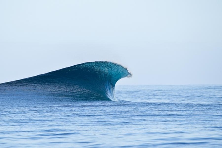 Breaking Wave - ocean, blue, breaking, wave, sea