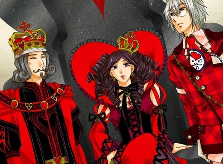 Red Queen - manga, prince, anime, king, queen, red, alice, royal court