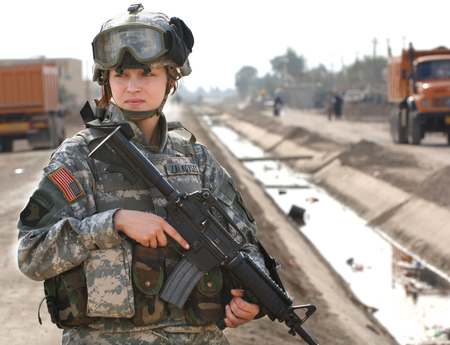 Do you guy have what it take to joint the army? this beautiful girl did - girl, 2011, army, 10, 19