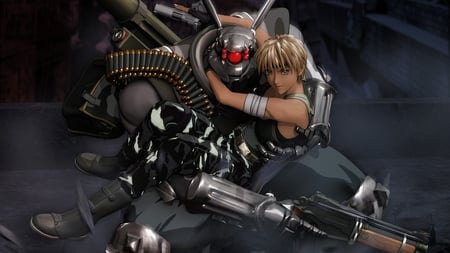 Appleseed - anime, robots, appleseed