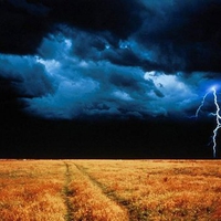 lightning landscape 