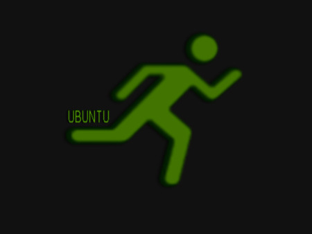 ubuntu stickman - linux, ubuntu