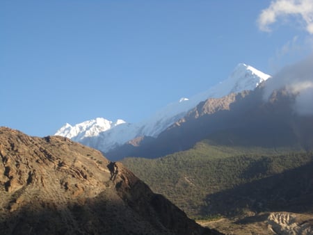 muktinatha treaking in nepal - palpa, nepal, mountains, tansen