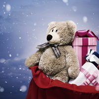 Teddy bear christmas