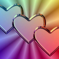 rainbow heart