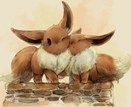 Eevee - pokemon, normal, brown, eevee, cute