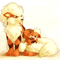 Growlithe and, Arcanine