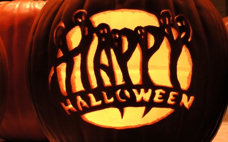 Happy Halloween Everyone! - halloween, carved, pumpkin, happy