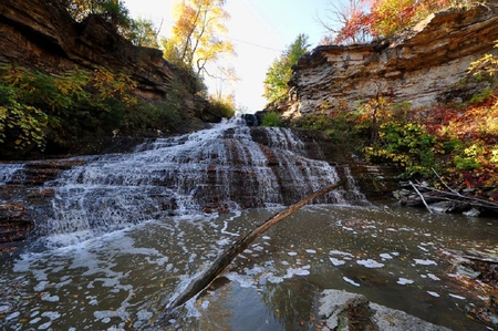 beamer falls - nature, falls, river, water, rocks