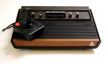 Atari 2600 - atari, joystick, console, consol, joy, stick, classic, 2600, antique