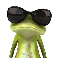 frog, sunglasses, sympathetic, Bohemia