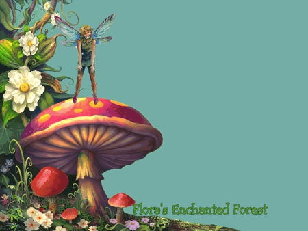 ENCHANTED FOREST - male, fairy, forest, enchanted