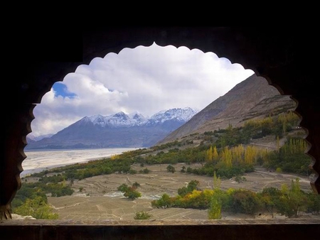 Arch-Valley - picture, arch, valley, cool, pakistan