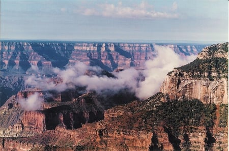 Grand Canyon - mountains, nature, canyons, forces of nature