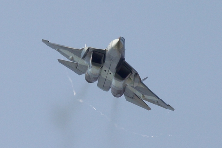 Su T-50 - plane, russia, aircraft, jet, su, sukhoi, suchoj