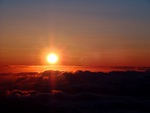 Sunset Above the Clouds at Haleakala