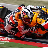 Dani-Pedrosa-couldnt-hold-off-the-Yamaha-pair-and-finished-third-at-Misano-MotoGP