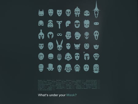 Masks - comic, superhero, mask, villain