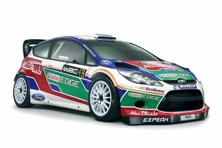 WRC Ford Fiesta - ford, wallpaper, wrc, fiesta