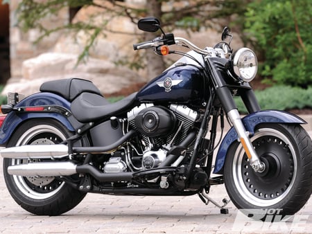 12 Fatboy - hd, black, bike, 12