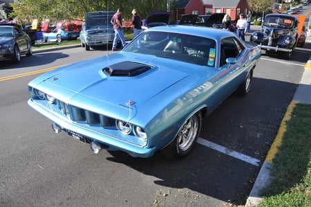 Hemi Cuda - hemi, cuda, sweet, blue