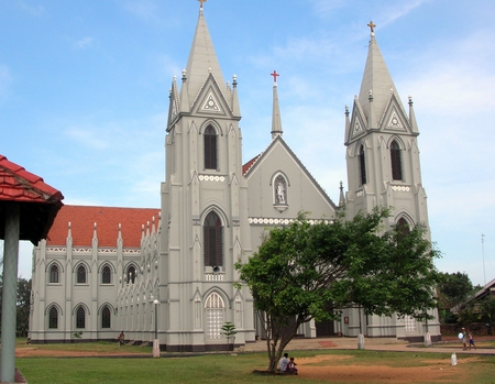 NEGOMBO-CHURCH - church, architecture, negombo, religious