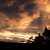 Sunset Storm Clouds