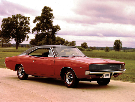 1968 Dodge Charger - mopar, dodge, charger, 1968