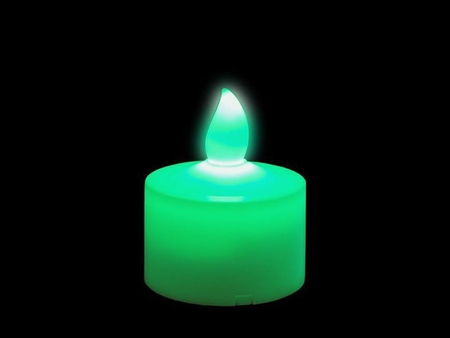 Green-Candle-Light - candle, cool, picture, light, green