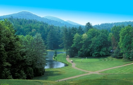 Golf Course - picture, golf, course, beautiful