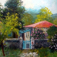 Catherine Pogodeykina (Khabarova) - a small house in the Crimea