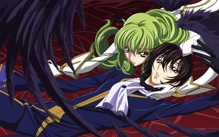 Code Geass - anime, green, code geass, girl