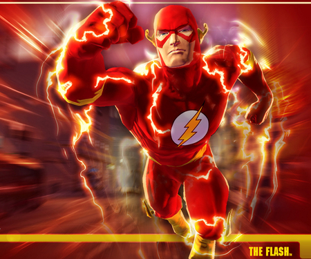 FLASH - speed, cartoon, red, flash, strong