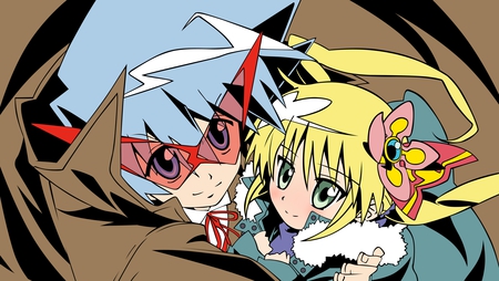 Hayate No Gotoku - blonde, boy, girl, anime