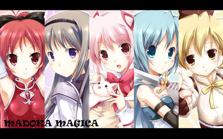 Mahou Shoujo Madoka Magica Girls