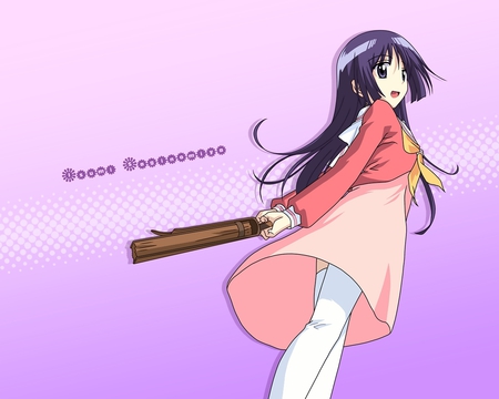 Hayate No Gotoku - anime, purple, cute, girl