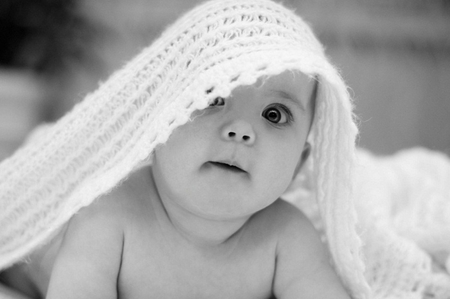 Little sweetness - child, cute, baby, black and white, sweet, love, amazing, adorable, photography, lovely, stare