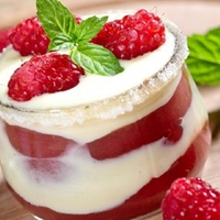 "Raspberry Dessert" for my Friend Jerry46 :)