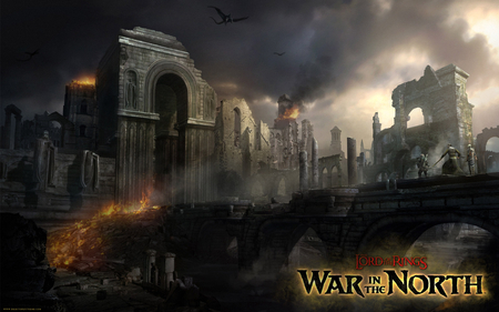 Lord of the Rings: War of North - lord of the rings war of north, game, videogame, dark, sky