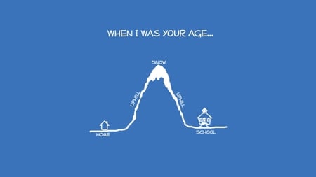 when i was your age... - age, i was, your, when