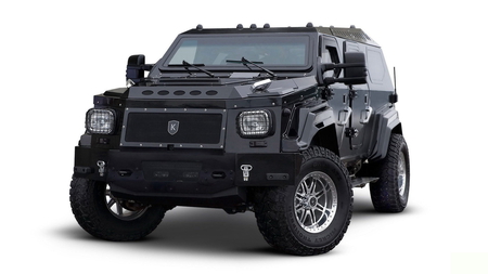 Knight level 4 armor vehicle - car, 2011, 26, black, 10, armor