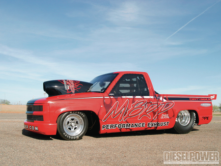 The DirtyMax - red, fast, bowtie, gm