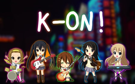 K-ON! :D - girls, fun, anime, band, chibi